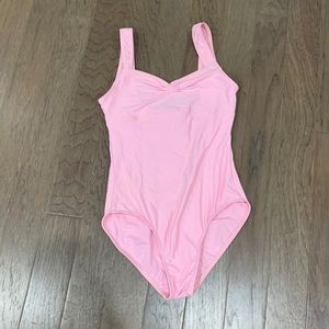 COPY - Pink Bloch leotard